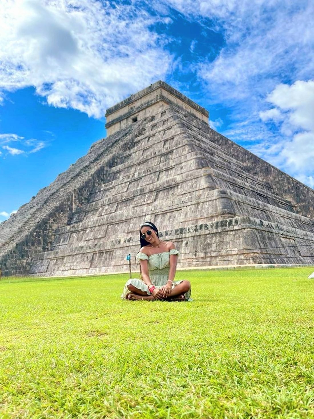 Pirámide de Chichén Itzá cerca de Cancún, México